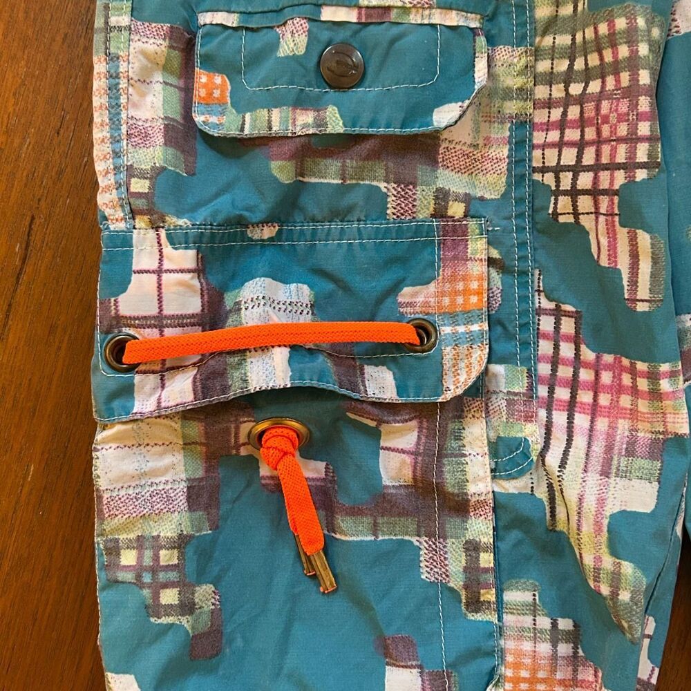 JUST CAVALLI Cargo Patchwork Capris - image 8